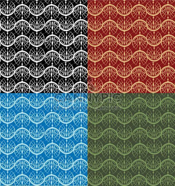 Vector illustration of colorful seamless pattern - vector gratuit #127330 