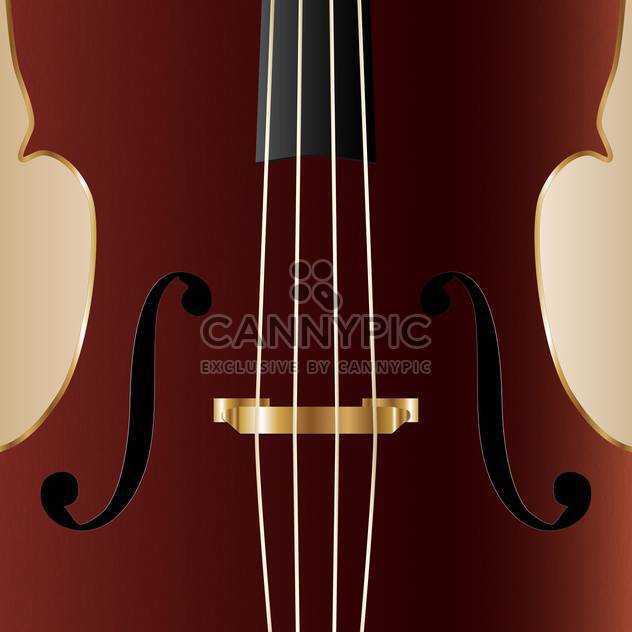 Vintage cello, vector illustration - бесплатный vector #128210