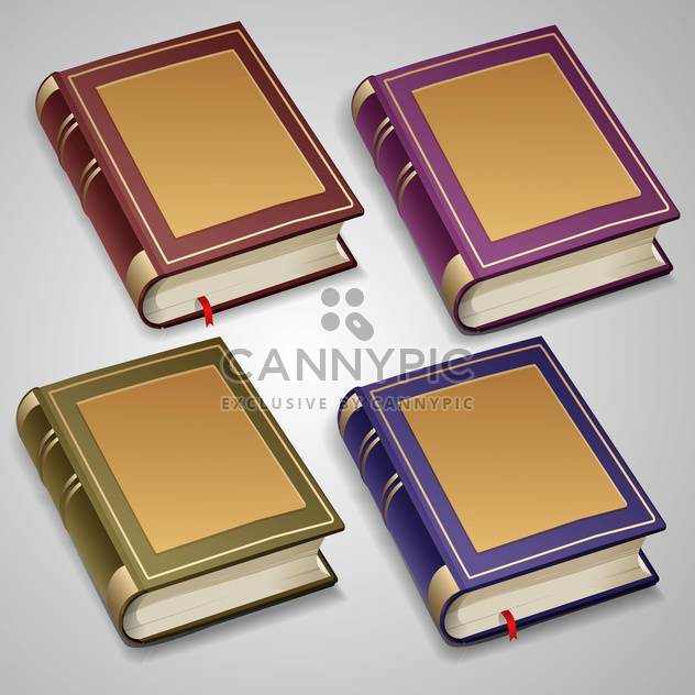 vector set of old books - Kostenloses vector #129130