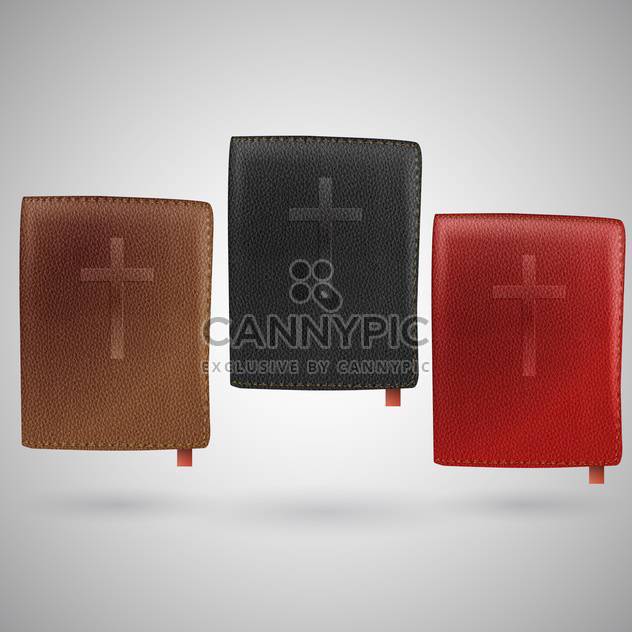 set of vector holy bibles - Free vector #129220