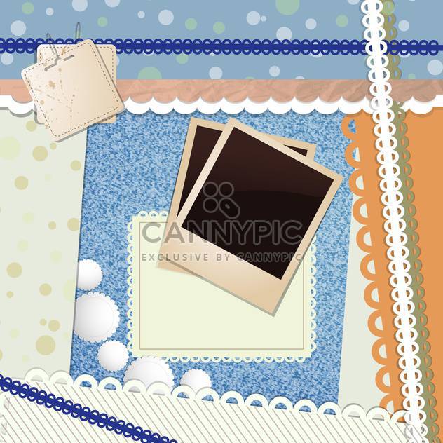 blank aged photo frames - Kostenloses vector #132820