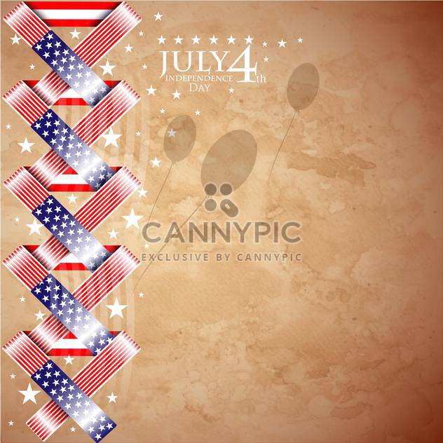 usa independence day illustration - Free vector #134150