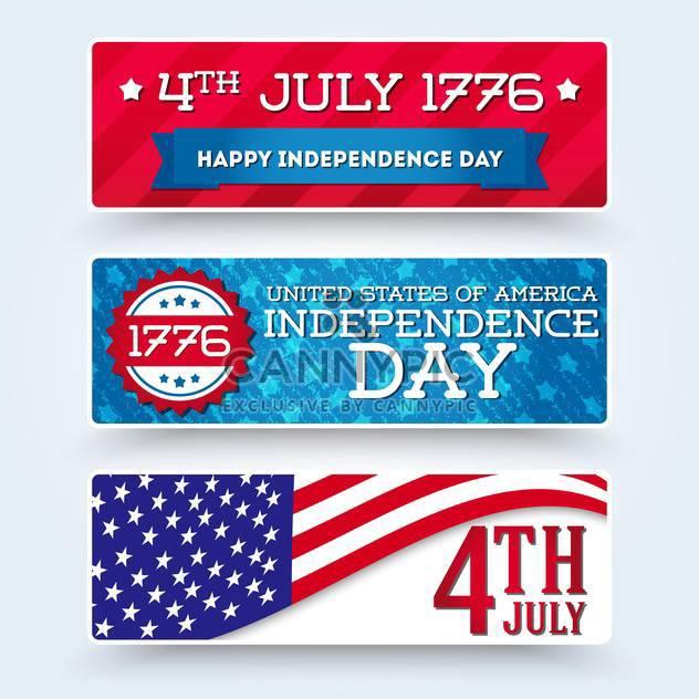 usa independence day symbols - бесплатный vector #134510