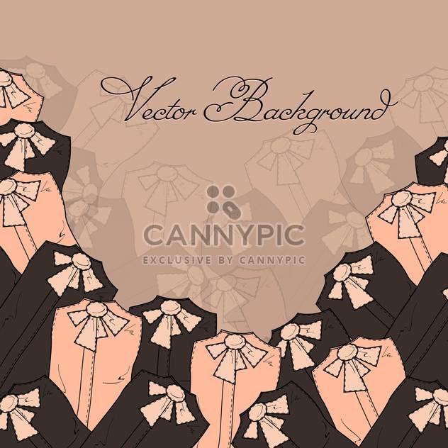 Vector background with blouses - Kostenloses vector #128170