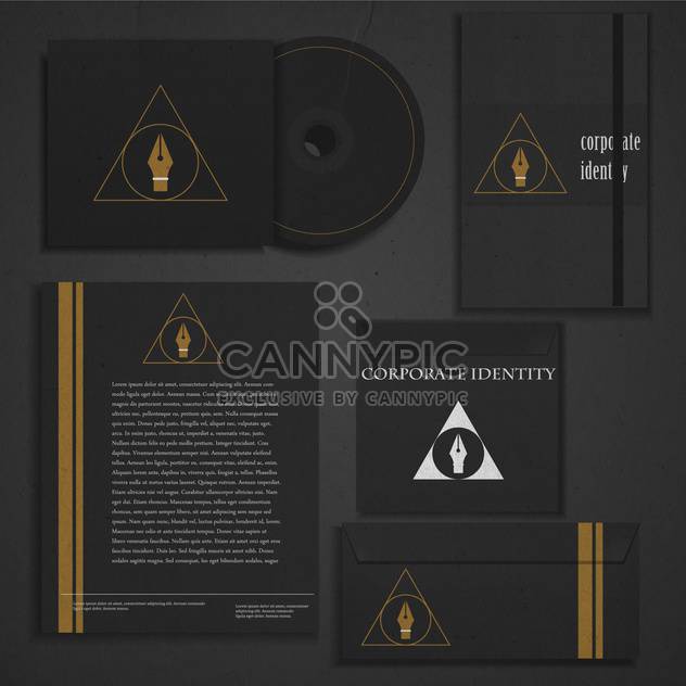 business corporate identity template - Free vector #133830