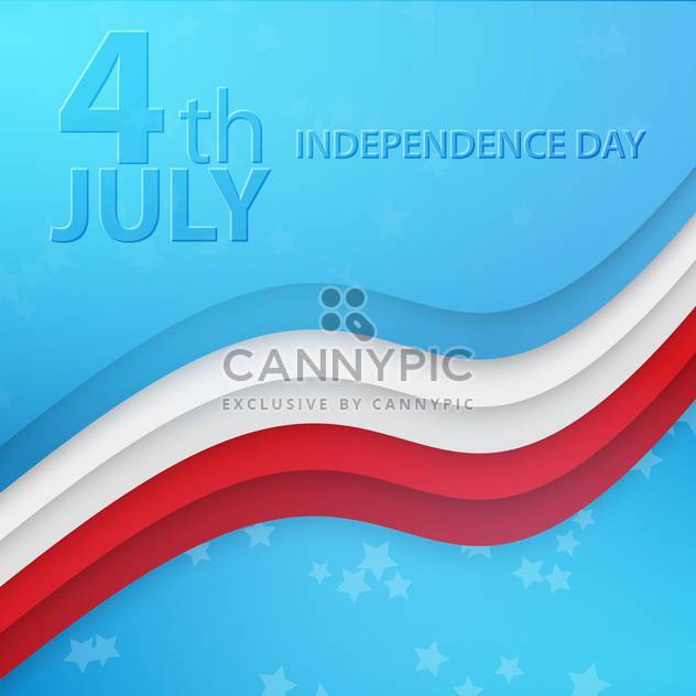 american independence day background - vector gratuit #133890 